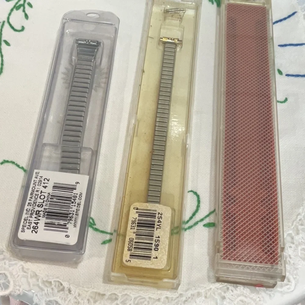 Speidel and Flex-on Watch Bands vintage